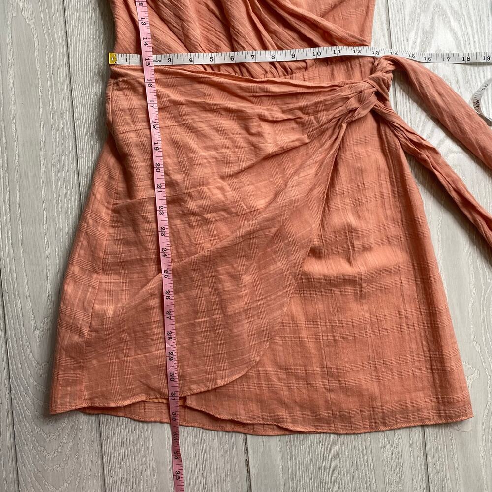 Hello Molly Women's Peach Pink Soft Hearts Club Mini Dress Size Small 4 - Picture 6 of 12